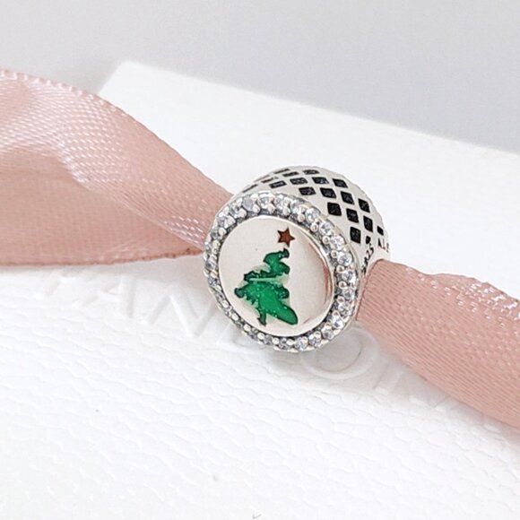 Pandora Jewelry - Pandora 2021 Branson Christmas Charm Bead S925 Silver with box